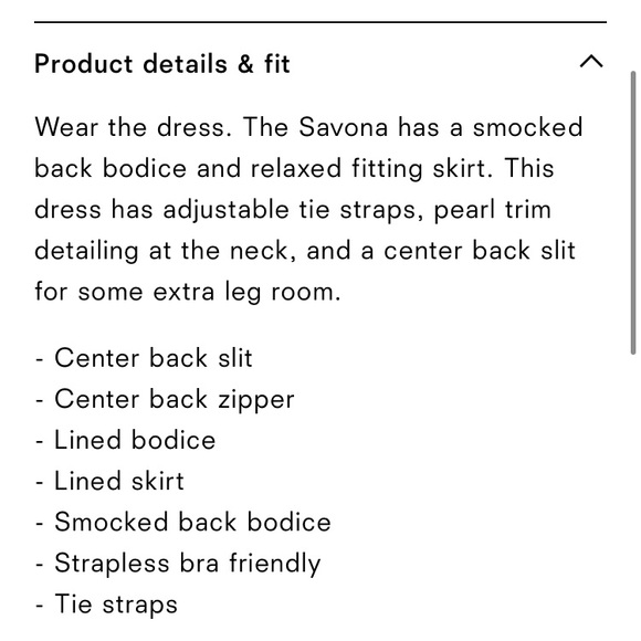 Reformation Savona dress in ivory - Picture 8 of 8